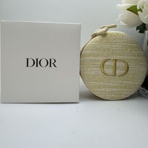GWP Dior White and Gold Trousse Pouch NEW in BOX